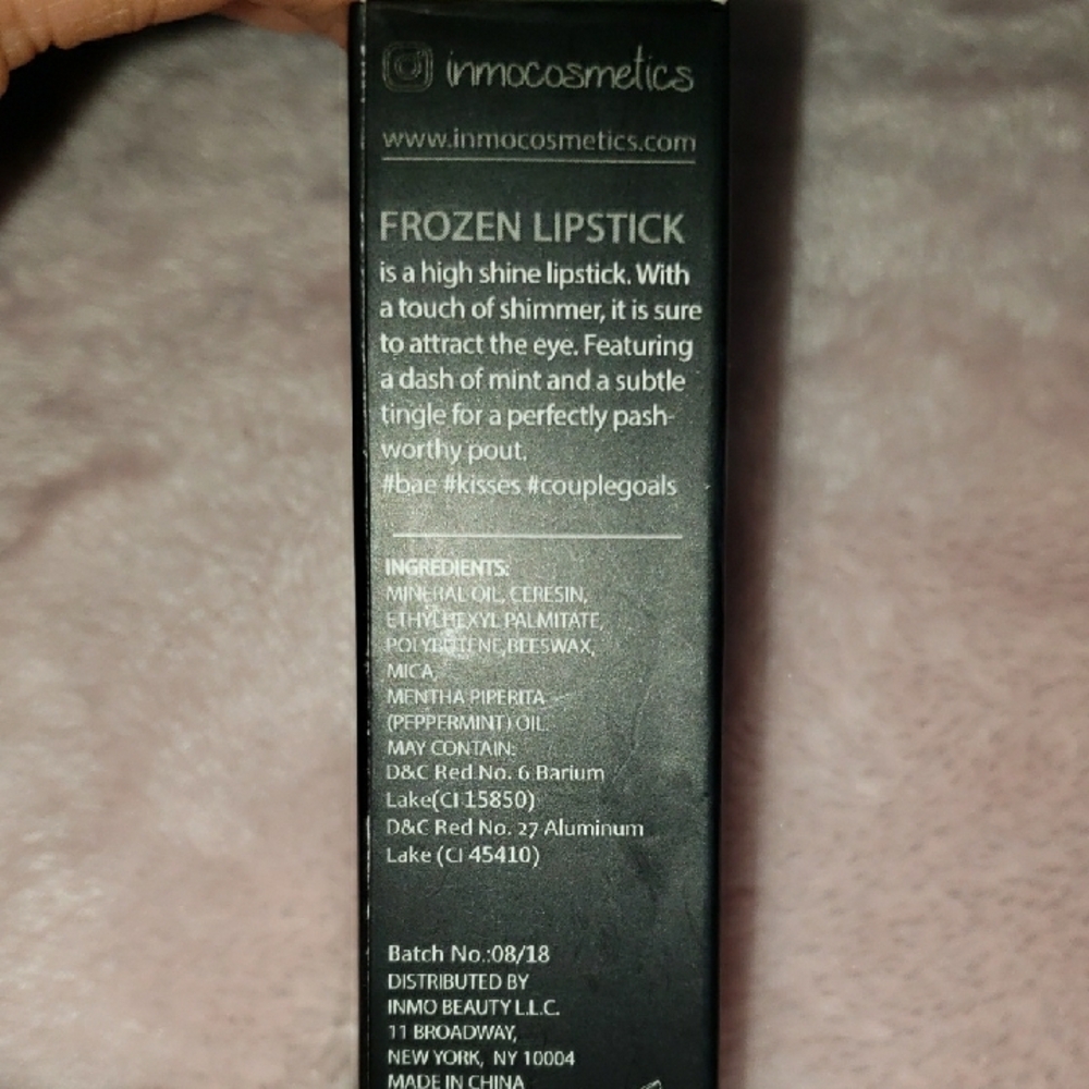 Inmcosmetics Frozen Lipstick - Picture 4 of 4